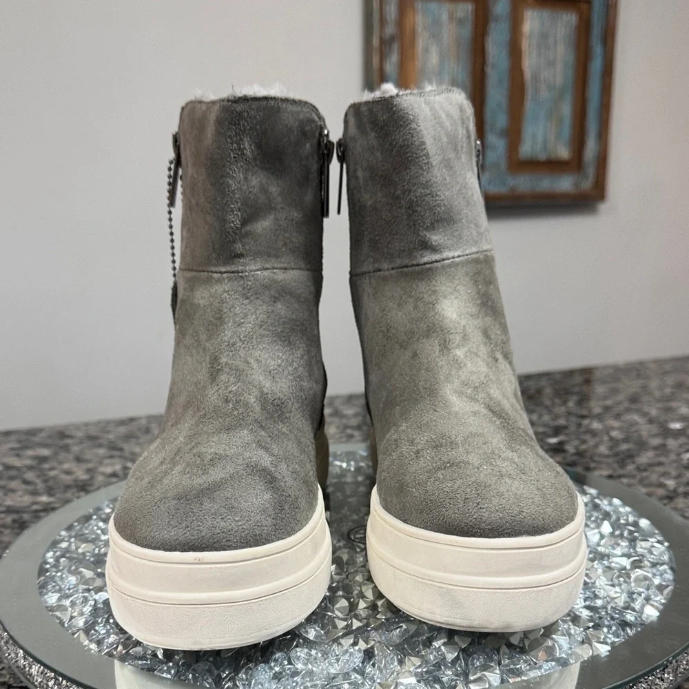 J Slides waterproof Winter Boots with Side Zipper and soft fur lining 8